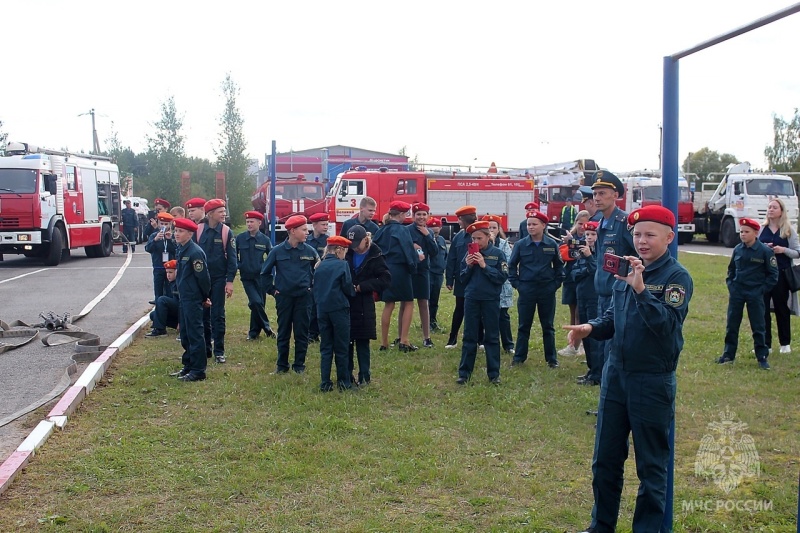 Первый раз в пожарно-спасательный класс